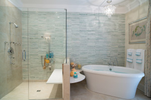 Transitional Master Bathroom Remodel-39